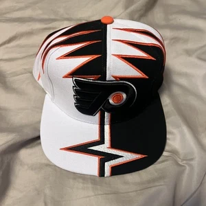 Brand New NHL Philadelphia Flyers snapback hat Mitchell & Ness Shockwave - Picture 1 of 5
