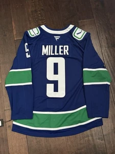 JT Miller Vancouver Canucks Fanatics Premium Jersey Stitched Size 50 Brand New - Picture 1 of 10