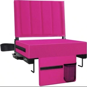 2pcs Stadium Bleachers With Back Support And Cushion - Picture 1 of 5