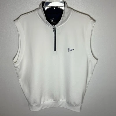 Chaleco Fairway Greene X White Bear Yacht Club YC MN Top 100 Tech para Hombres Grande L $145 Foto 1 de 4