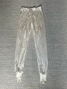 New Thermasilk Terramar Womens Lg 100% Pure Silk Base Layer Leggings Pant Cream - Picture 1 of 8