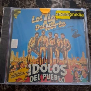 LOS TIGRES DEL NORTE - LOS IDOLOS DEL PUEBLO CD NUEVO Y SELLADO CRACKED CASE - Picture 1 of 2
