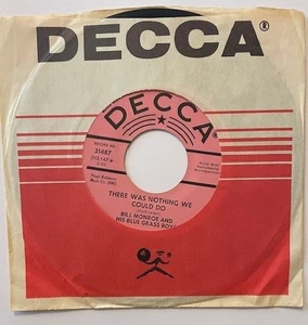 BLUEGRASS 45 Bill Monroe Decca PROMO 31487 Big Sandy River - Picture 1 of 2