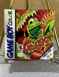 Frogger 2  (Game Boy Color | GBC) Authentic BOX AND MANUAL  ONLY - Picture 1 of 8