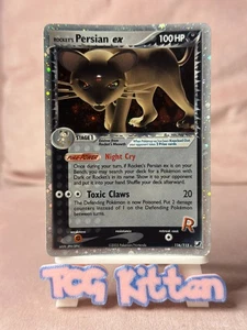 Rocket's Persian EX 116/115  Unseen Forces *Small Crease* MP TCGKITTEN - Picture 1 of 4