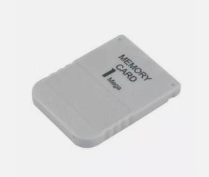 PlayStation Memory Card For Sony PS1 1 PSX Game System PSOne MB Megabyte - Picture 1 of 7