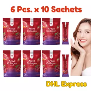 6X ARAYA Collagen Mix Plus Reduce Dark Spot Brightening Skin Supplement Drink - Bild 1 von 19