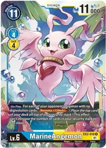 EX2-018 MarineAngemon Rare Mint Digimon Card - Bild 1 von 1