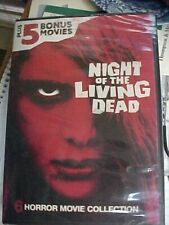 Night of the Living Dead Plus 5 Horror Movies Collection Dvd Brand New Sealed