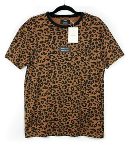 Men's Bershka Animal Print Regular Fit Short Sleeve Graphic T-Shirt Size S - Picture 1 of 4