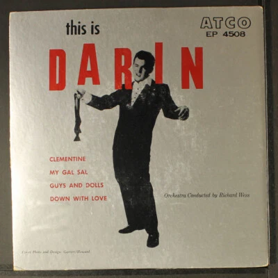 BOBBY DARIN: this is ATCO 7" EP 45 RPM - Image 1 of 4