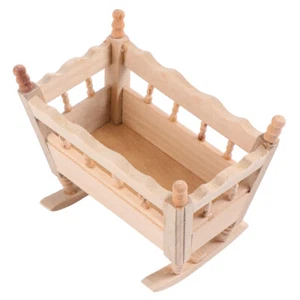 Doll Nursery Set Minihouse Accessories Diy Miniature Furniture - Picture 1 of 12