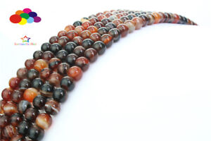 Diy 6/8/10/12mm Natural Stone dream dialogite Round beads fit Yoga bracelet 