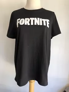 Camiseta para mujer con logotipo de FORTNITE con licencia oficial dobladillo alto bajo talla 18 XXL 2XL - Imagen 1 de 4