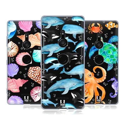 FUNDA HEAD CASE DESIGNS ACUARELA VIDA MARINA GEL SUAVE PARA TELÉFONOS SONY 1 Foto 1 de 4