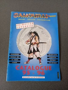 RARE CATALOGUE "SAMOURAI" 95-96 GOODIES-MANGAS-MAQUETTES-JEUX-K7-ÉROTIQUE-JAP... - Bild 1 von 19