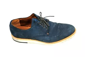 Scarpe Blake McKay Carson da uomo in pelle scamosciata a coda di rondine taglia 12 blu navy - Foto 1 di 7