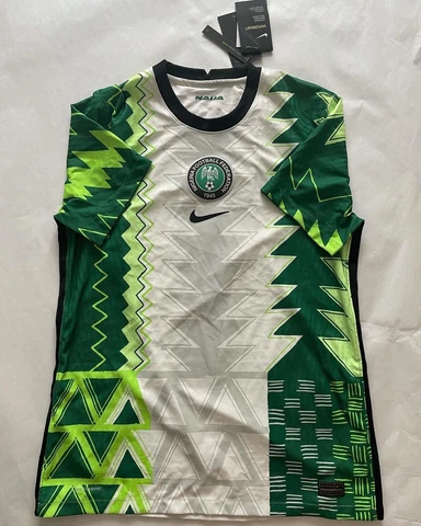 Nike 2020 2021 NIGERIA NAIJA Home Soccer Jersey Football Shirt CT4225 VAPORKNIT Cover