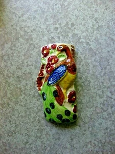 Vintage Peacock Wall Pocket - Picture 1 of 4