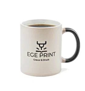 Zaubertasse mit Namen Magic Farbwechseltasse Bild Foto Spruch personalisiert - Bild 1 von 10