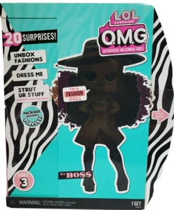 LOL Surprise Series 3 Omg Da Boss Fashion Doll L.O.L. Doll with 20 Surprises - Picture 1 of 4