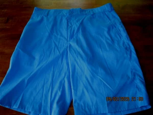 Nike Golf Tour Performance Dri-Fit Shorts Mens 33x11" Blue Standard Stretch Logo - Picture 1 of 5