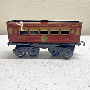 Antique American Flyer Lines Prewar 0 Gauge Locomotive #1201 (Parts And Repairs) - Picture 1 of 6