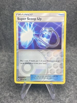 Pokémon TCG Super Scoop Up Burning Shadows 124/147 Reverse Holo Uncommon NM - Image 1 of 2