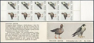 Norway 775-778a booklets, MNH. Mi MH 4-5. Birds 1981. Erythropus, Falcon, Puffin - Picture 1 of 2