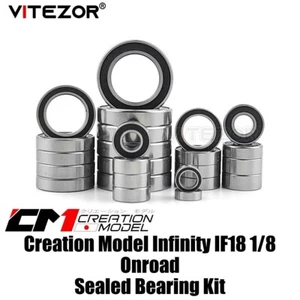 For Creation Model Infinity IF18 1/8 Onroad Sealed Bearing Kit - Picture 1 of 4