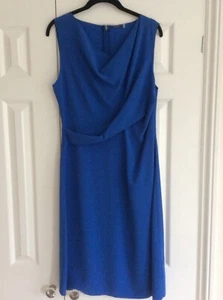 ELIE TEHARI DRESS - SIZE 14 - COLBALT BLUE - EXCELLENT CONDITION - Picture 1 of 7