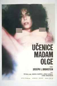 LAS ALUMNAS DE MADAME OLGA M. OLGA'S PUPILS Orig YU movie poster 1981 HELGA LINE - Picture 1 of 9