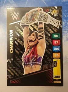 PANINI WWE CARD 2024 ADRENALYN IYO SKY CHAMPION CARD #388 - Photo 1 sur 2