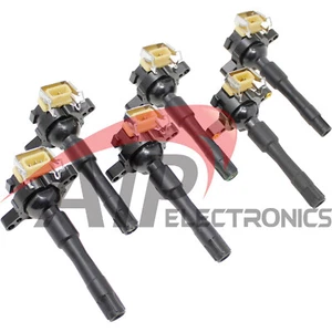 Set of 6 New Ignition Coil on Plug Pack For 1996-2003 BMW 3 5 7 Series UF354 - Picture 1 of 7