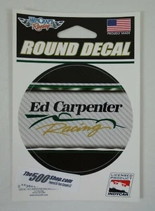 Ed Carpenter Racing Collector 3" Round Decal Indy 500 IndyCar - Picture 1 of 7