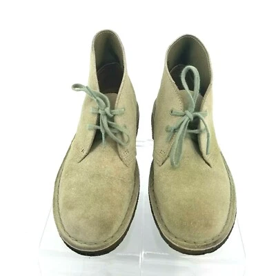 Botas Chukka Clarks Originals Desert Lt Cuero Gamuza Verde Talla 6.5 Para Mujer Foto 1 de 4