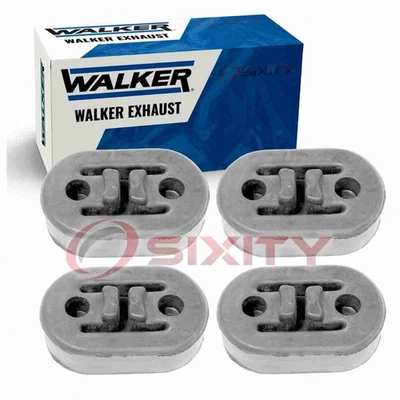 Sistema de escape silenciador Walker 4 piezas aisladores para Mazda MX-6 1988-1992 2,2 L año fiscal Foto 1 de 4