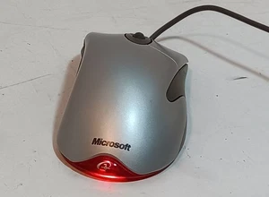 Microsoft IntelliMouse Explorer 3.0 USB -PS/2 Compatible Mouse WORKS silver grey - Picture 1 of 8