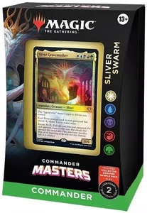 Magic the Gathering MtG Commander Masters Sliver Swarm Commander Deck - Picture 1 of 1