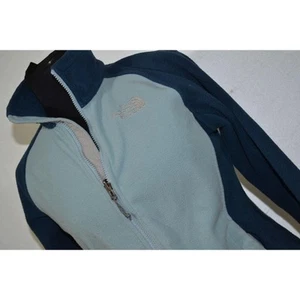 16222 The North Face Fleece Jacket Blue Size Small Womens - Picture 1 of 9