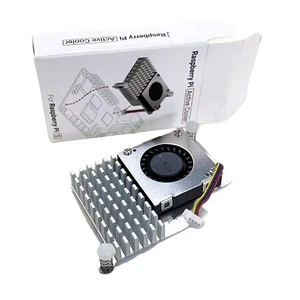 For Raspberry Pi 5 Cooling Fan Official Active Cooler Aluminium Heatsink - Picture 1 of 5