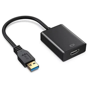 For Laptop PC HDTV USB 3.0 to to HDMI HD 1080P Video Cable Adapter Converter - Picture 1 of 10