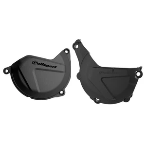 Polisport Clutch Ignition Cover Protectors For KTM EXC-F 450/500 2013-2016 FE - Picture 1 of 1