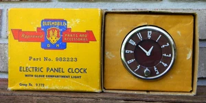 Scarce 1940's GM Oldsmobile Electric Dash Panel Clock #982223 - Picture 1 of 18
