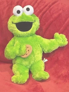 Peluche Monstruo Galleta Verde Plaza Sésamo 22" ULTRA RARO. Fábrica de juguetes. - Imagen 1 de 11