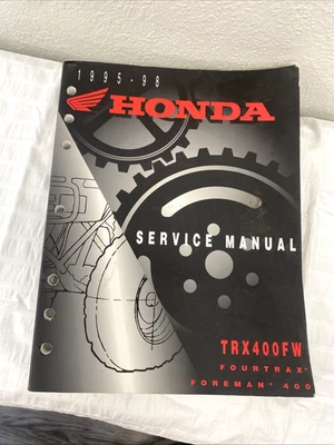 Manual de servicio Honda CBR600F3 1995-1998 CBR 600 genuino trx400fw fourrax Foto 1 de 4