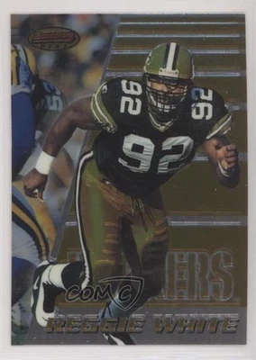 1996 Bowman's Best Reggie White #134 HOF - Image 1 of 2