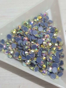 ~1000 4mm Ss16 hotfix clear ab JEWEL glass CRYSTAL RHINESTONE Bead - Picture 1 of 1