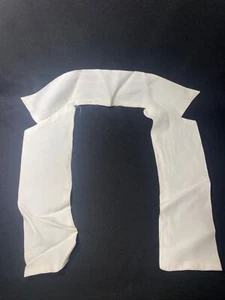 Vintage großes 16" weißes Halsband - Bild 1 von 17