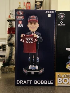 Brock Purdy San Francisco 49ers Draft Pick Mr Irrelevant Bobblehead FOCO NEW NIB - Picture 1 of 2